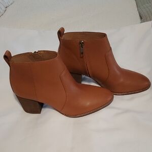 Madewell Chestnut Ankle Booties